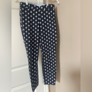 Hatley Dark Blue Pants with White Pattern